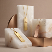 Personalized Bar Necklace