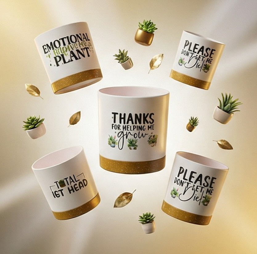 Personality Plant Pots – Give Your Plants Some Attitude 🌿✨