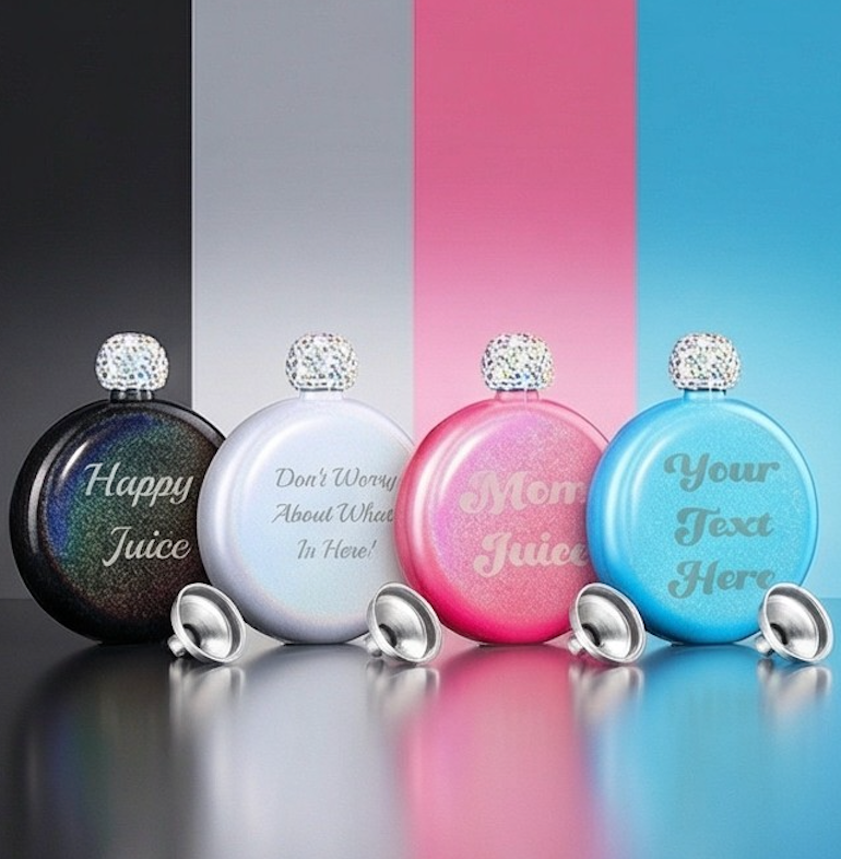 Personalized Pocket Flask– Sleek &amp; Stylish 💧