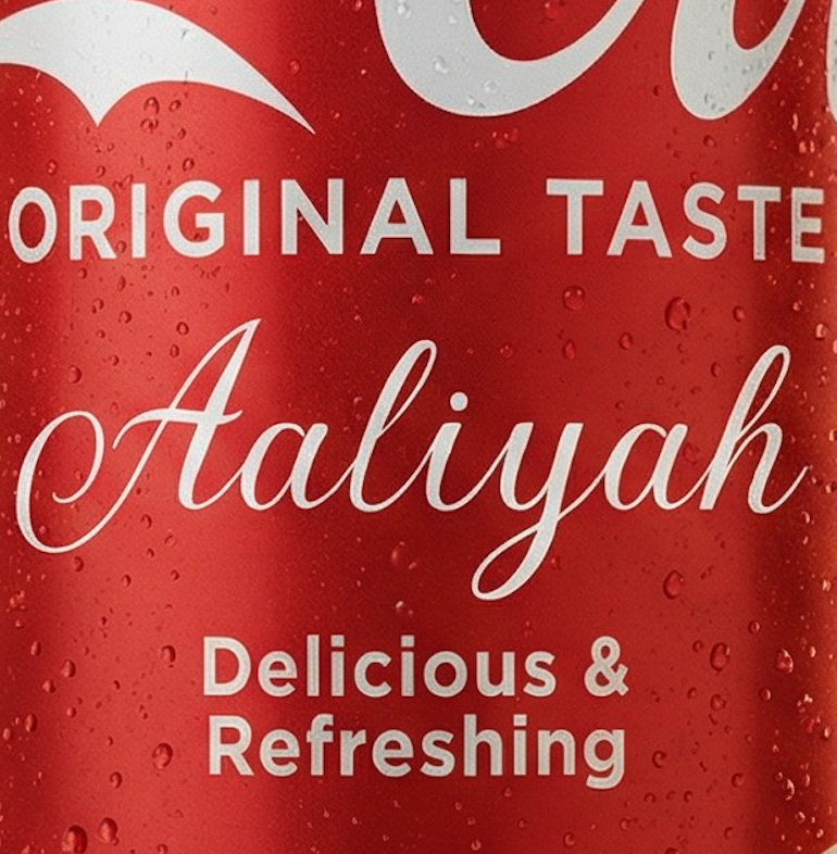 Personalized Mini Soda Can 🥤
