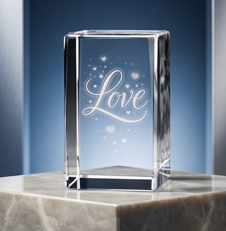Personalized Crystal Keepsake ✨