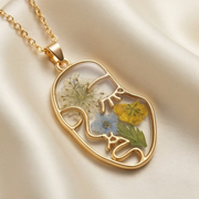 Floral Muse Silhouette Necklace