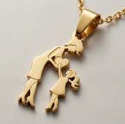 Mother & Daughter Heart Necklace