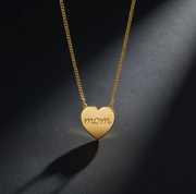 “Mom” Heart Necklace