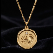 Baby Hand & Footprint Necklace