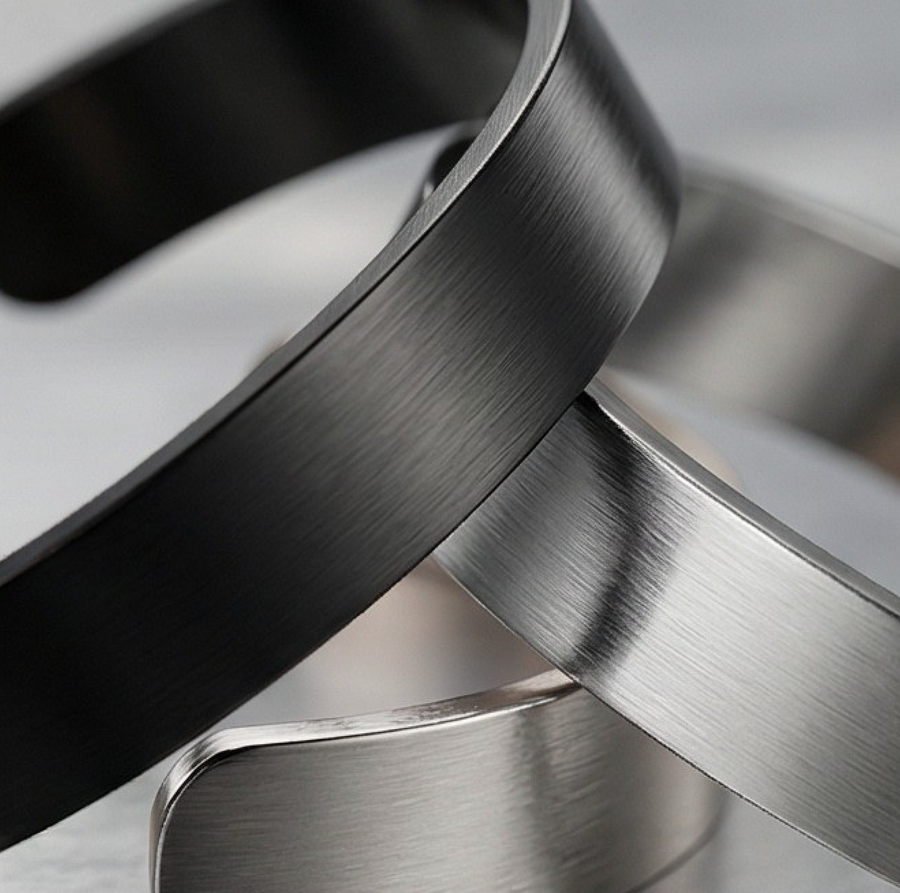 Custom Stainless Steel Cuff Wristlets