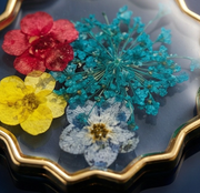 Personalized Dried Flower Resin Necklace