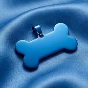 Personalized Stainless Steel Pet Tag with QR Code Option