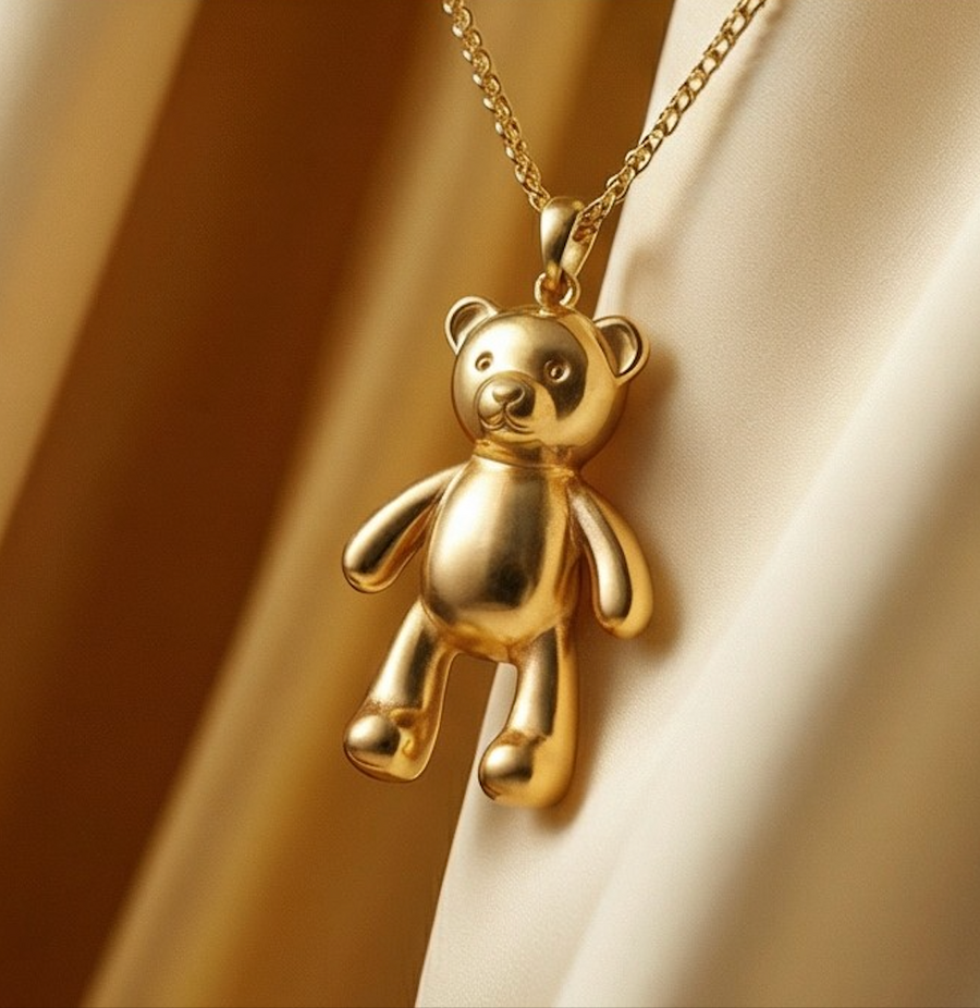 Teddy Bear Necklace