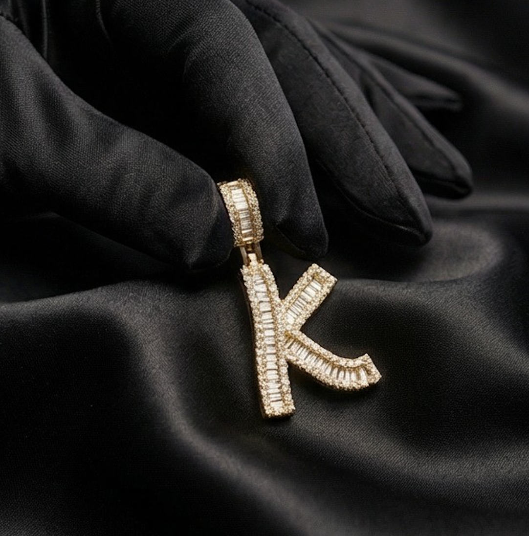 Stunning Initial Pendant