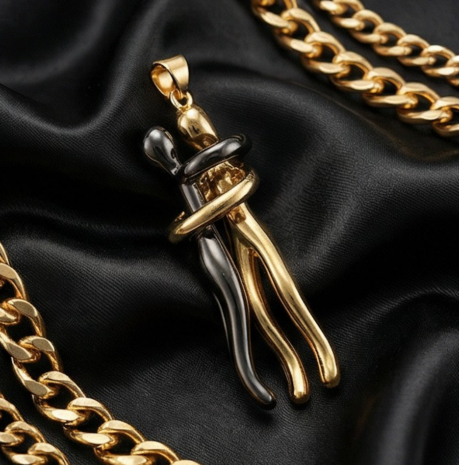 Embrace Pendant Necklace