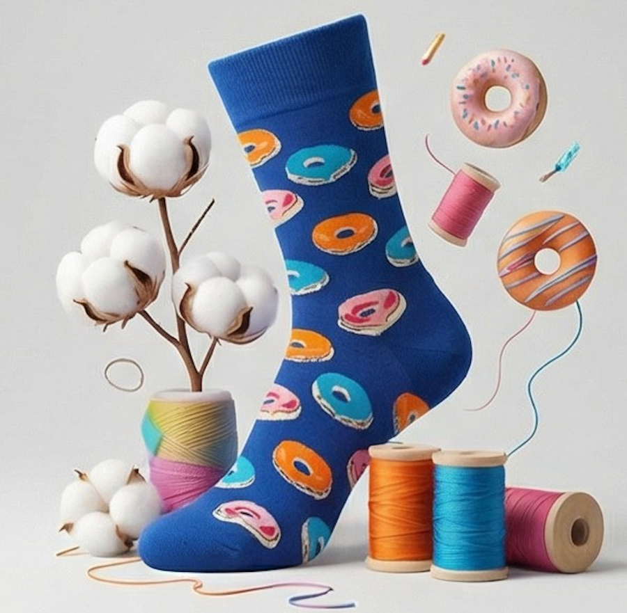 Fun Crew Socks