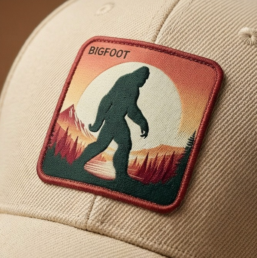 PNW Bigfoot Patch Hat