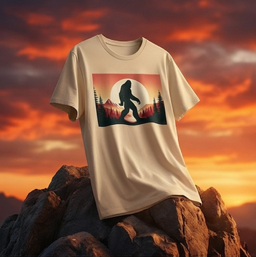 PNW Lover Bigfoot Hicker Tee