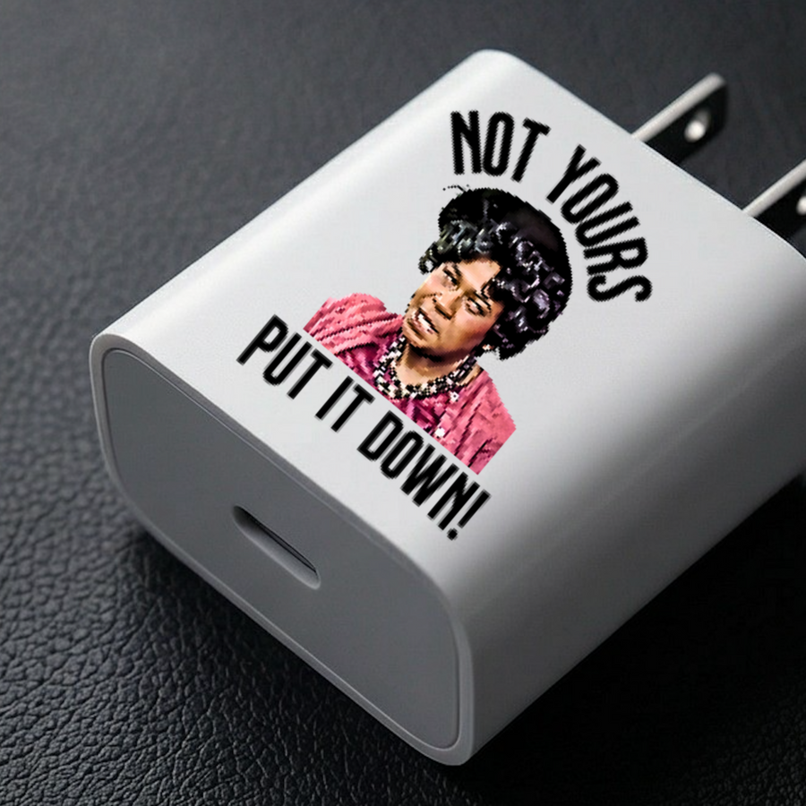 Personolized  Phone charger