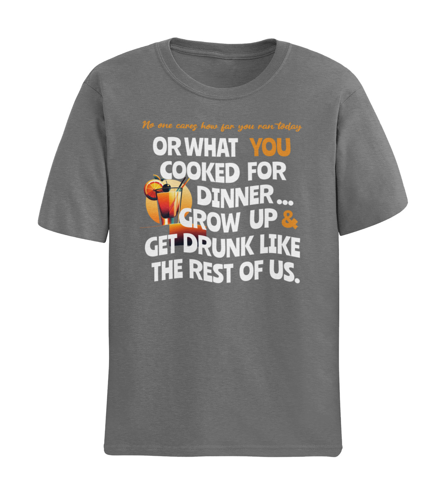 NO ONE CARES GET DRUNK