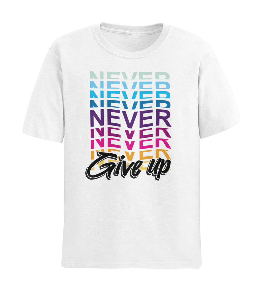 NEVER NEVER NEVER GIVE UP