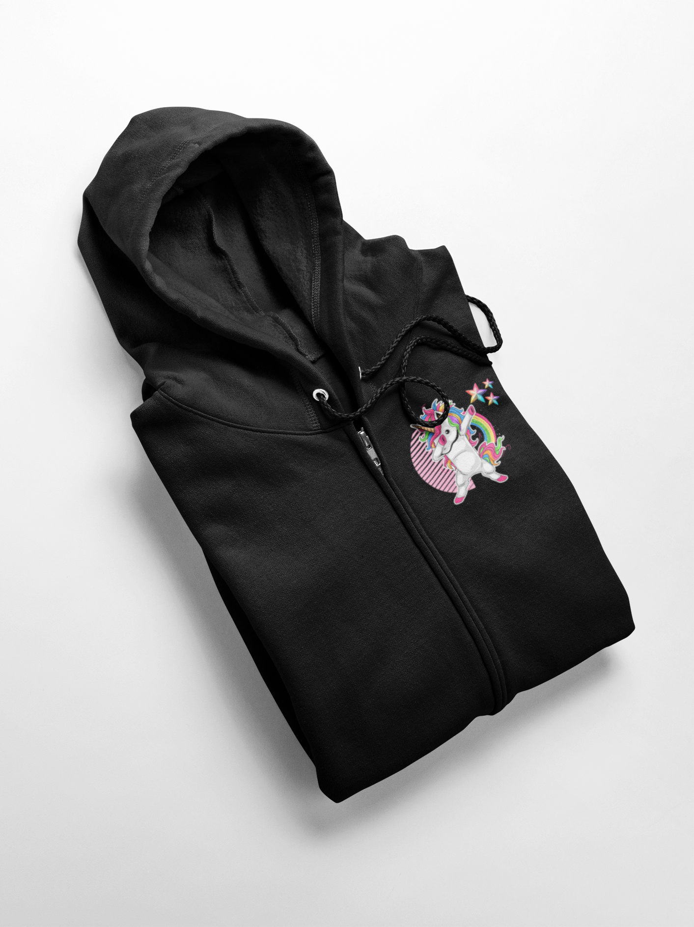 NEVER APOLOGIZE FOR BEING AWESOME (ZIPPER FRONT HOODIE)