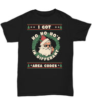 I got ho's funny santa t-shirt
