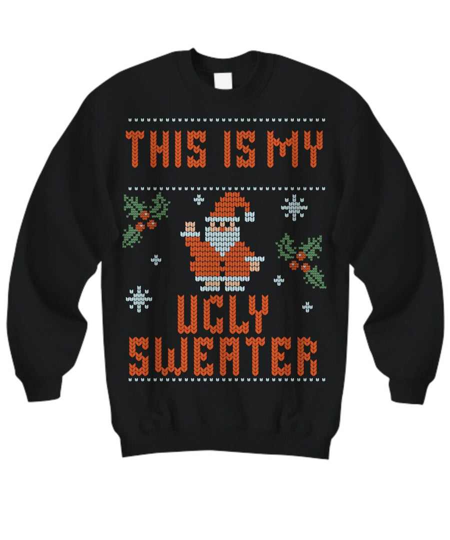 Ugly sweater santa sweatshirt