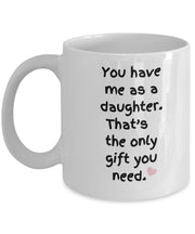 Funny gift from daughter for lucky mom gift for girl dad