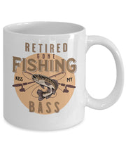 Retired fishing mug