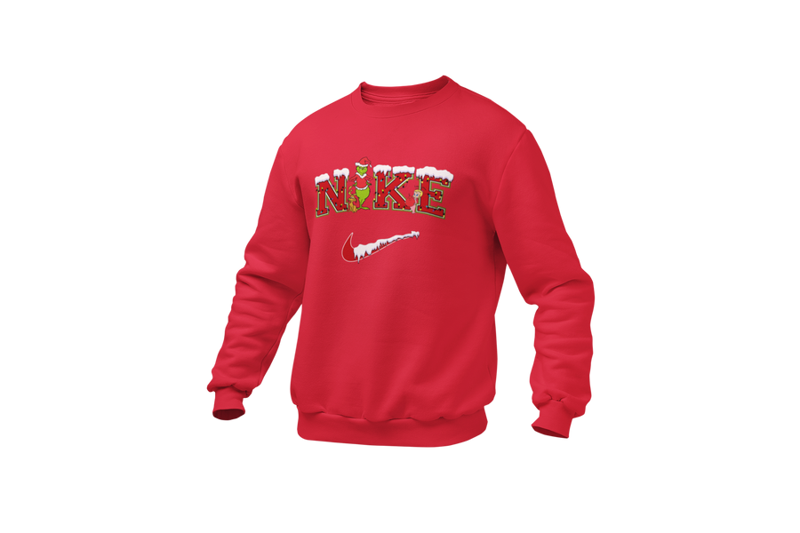 Grinch Nike Christmas Sweatshirt
