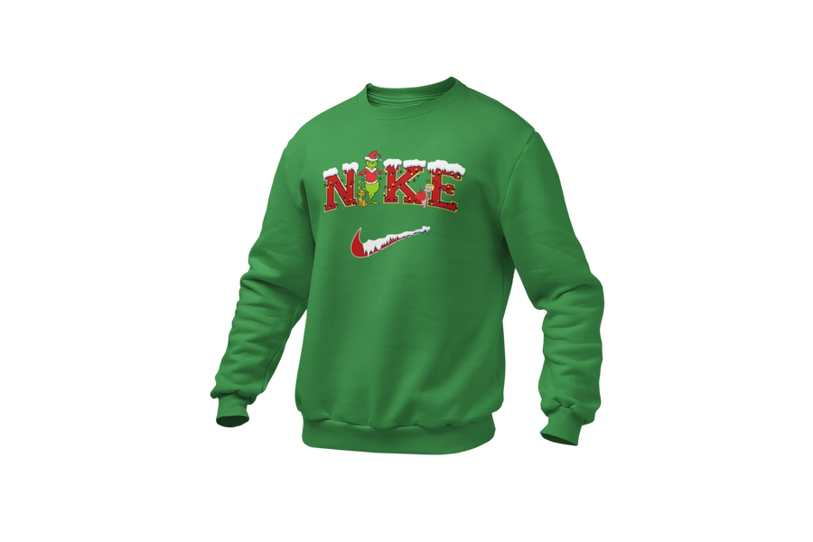 Grinch Nike Christmas Sweatshirt