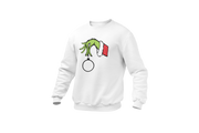 Grinch Hand Christmas Ornament Sweatshirt